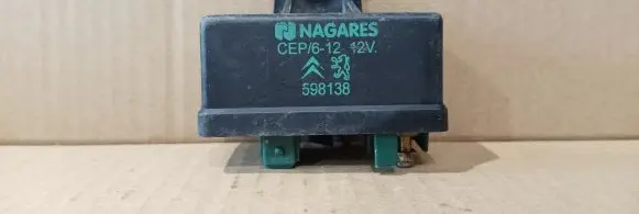 Citroen C8 Glow plug pre-heat relay 598138 NAGARES