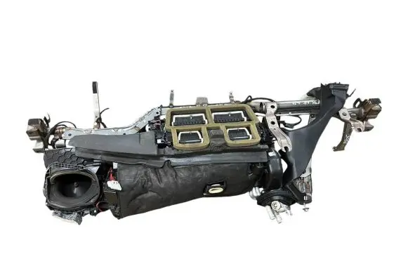 Interior heater climate box assembly