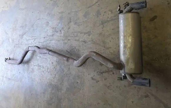 BMW 1 F20 F21 Muffler/silencer 8650846 10218010 90700321