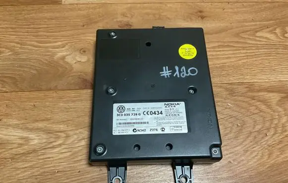 Volkswagen PASSAT B6 Bluetooth control unit module 3C0035729G 00104BE8E110 N342Z276