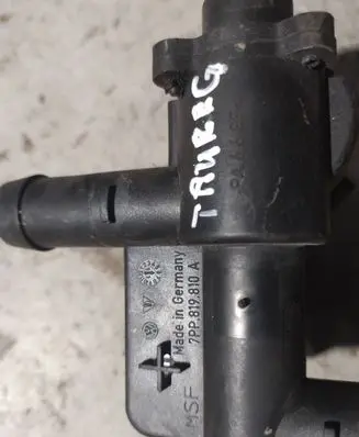 Coolant heater control valve