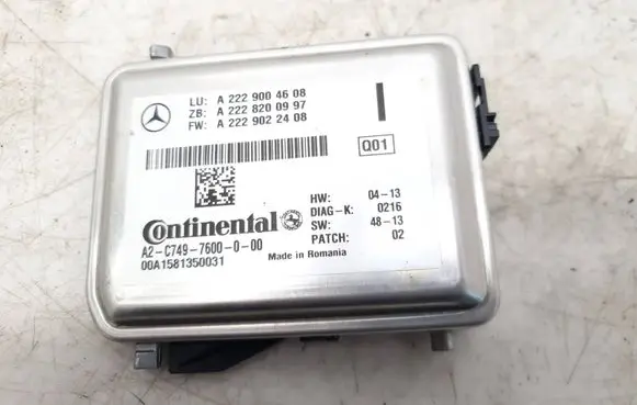 Mercedes-Benz C W205 Windshield/windscreen camera A2229004608 A2228200997 A2229022408