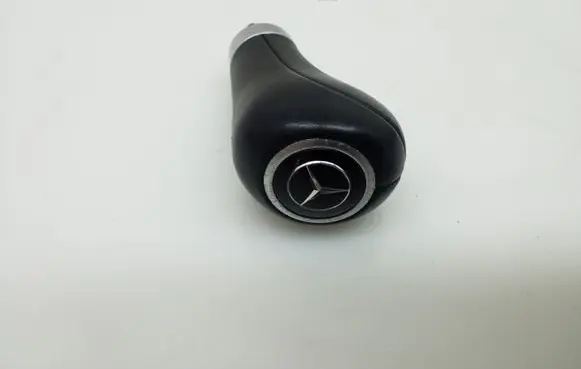 Gear lever shifter trim leather/knob