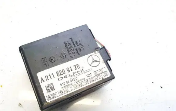 Mercedes-Benz S W220 Alarm control unit/module a2118209126 510080420
