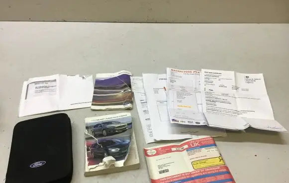 Ford Galaxy Owners service history hand book 