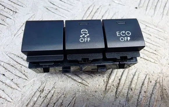 Peugeot 208 I ESP (stability program) switch 96750111ZD