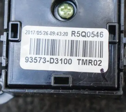 Hyundai Tucson TL Other switches/knobs/shifts 93573D3100