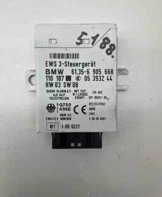 BMW 3 E46 Immobilizer control unit/module 6905668
