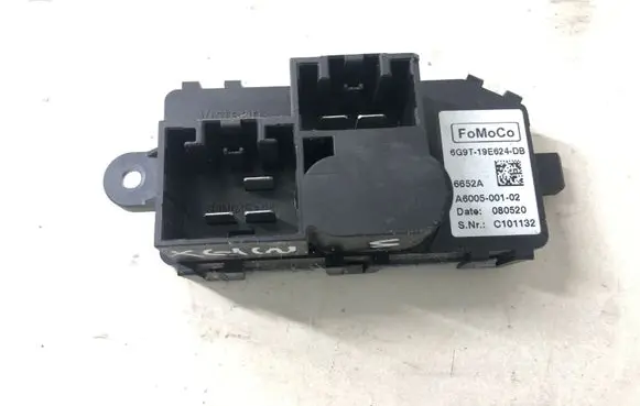 Ford S-MAX Heater blower motor/fan resistor 6G9T19E624DB