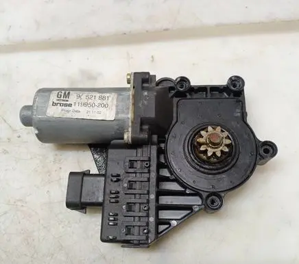 Opel Astra G Front door window regulator with motor 90521881 119950200