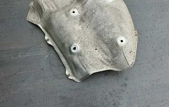 Audi A8 S8 D4 4H Exhaust heat shield 4H0825712C
