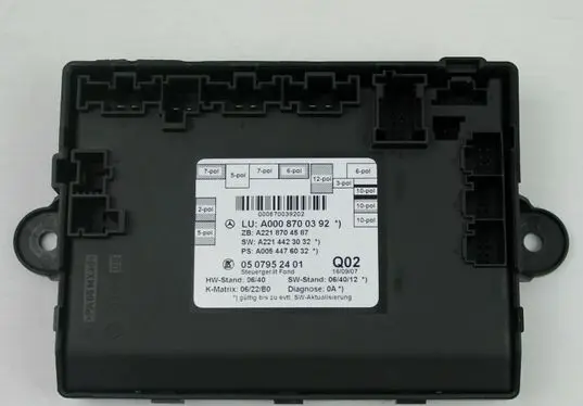 Mercedes-Benz S W221 Door control unit/module A0008700392