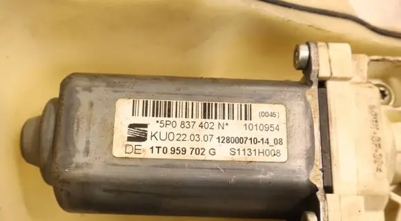 Seat Altea Front window lifting mechanism without motor 1T0959702G