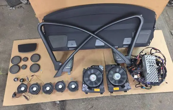 BMW 3 F30 F35 F31 Audio system kit 9393186 65129393186