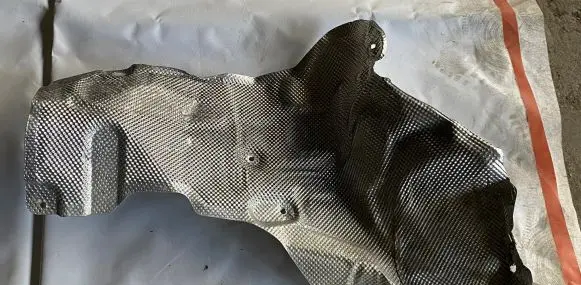 Mercedes-Benz E W213 Heat shield in engine bay A2136823200