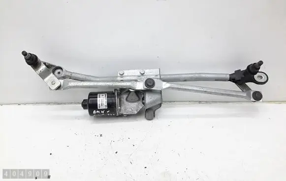 Front wiper linkage