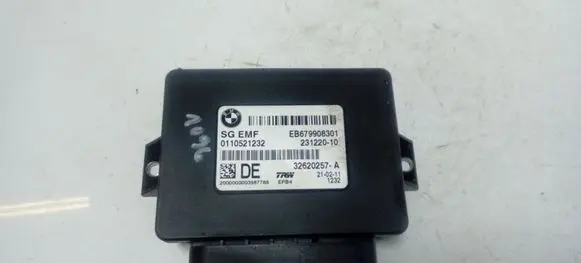 BMW 5 F10 F11 Hand brake control module 32620257A 0110521232 23122010