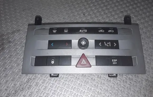 Peugeot 407 Climate control unit 96460251YW02