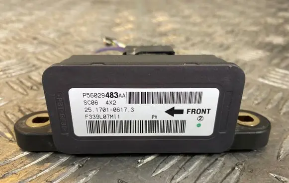 Chrysler Grand Voyager V ESP acceleration yaw rate sensor P56029483AA 25170106173 F339L07L11