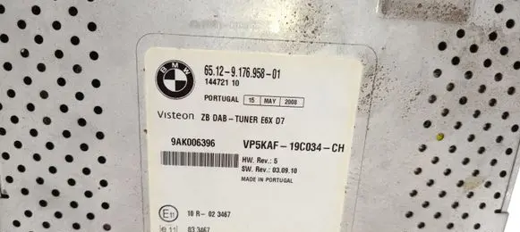 BMW 5 E60 E61 Other control units/modules 65129176958 9176958 65129216459