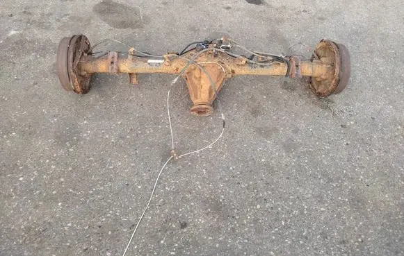 Rear axle beam
