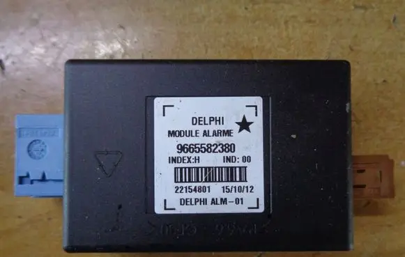 Peugeot 508 Alarm control unit/module 9665582380