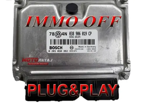 Volkswagen PASSAT B6 Engine control unit/module 038906019CP 0281010392