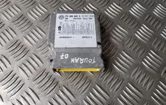 Volkswagen Touran I Airbag control unit/module 1T0909605D 5WK43828
