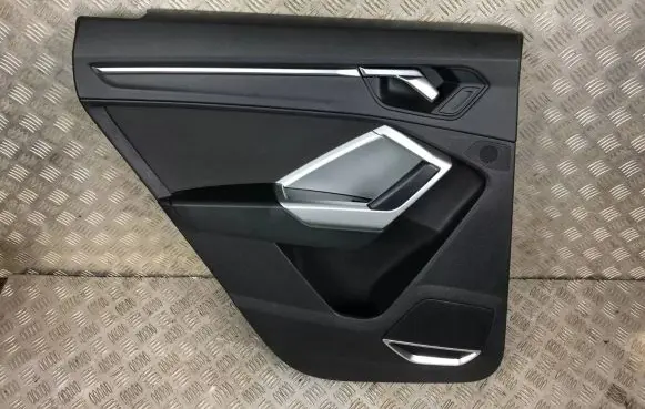 Rear door card panel trim