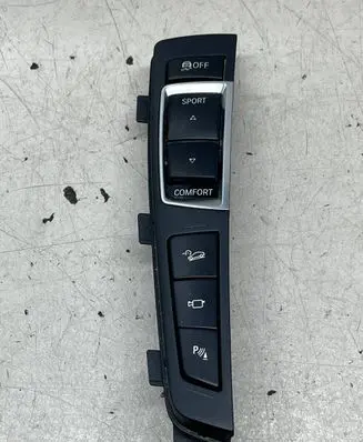 BMW 5 F10 F11 Central console control unit 9202949
