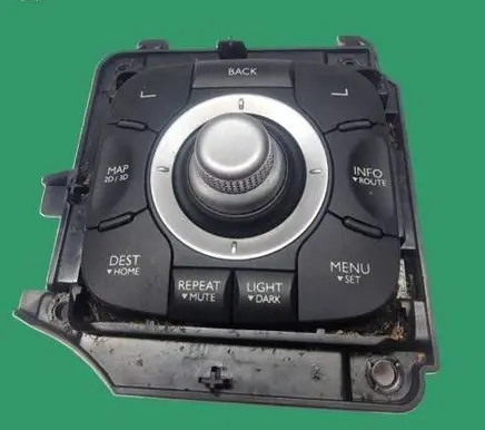 Renault Megane III Multifunctional control switch/knob 253B00345R UQW0312 0Z583672