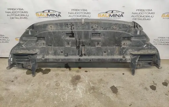 Peugeot 3008 I Front bumper skid plate/under tray 9682864880