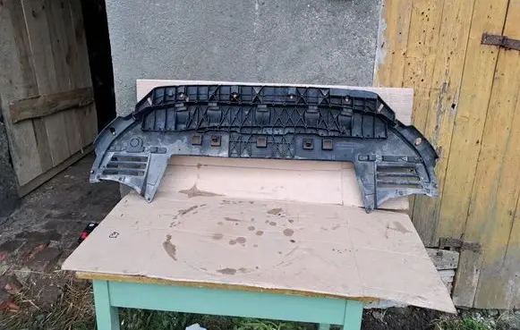Opel Combo E Front bumper skid plate/under tray 9816809580