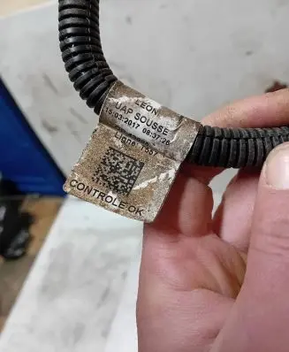 Citroen C4 Cactus Parking sensor (PDC) wiring loom 9803651780 20110463