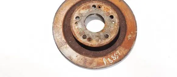 Honda Civic IX Rear brake disc neventiliuojamas