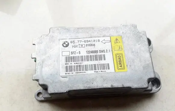 BMW 5 E60 E61 Airbag control unit/module 65776941018 010334