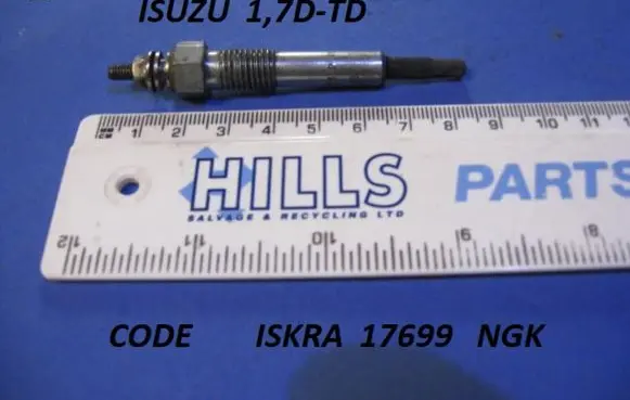 Opel Vectra B Glow plug 17699