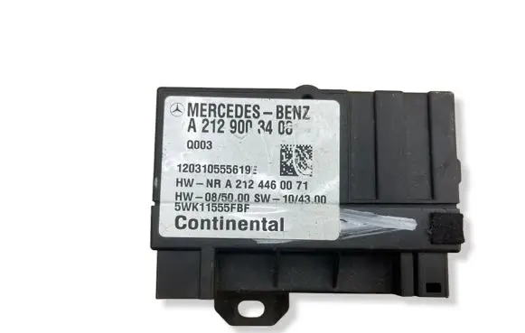 Mercedes-Benz E W212 Fuel injection pump control unit/module A2129003408