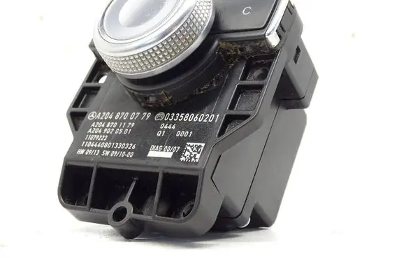 Mercedes-Benz C W204 Multifunctional control switch/knob A2048700779 A2049020501 A2048701179