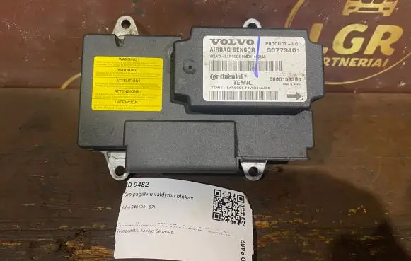Volvo S40 Airbag control unit/module 30773401