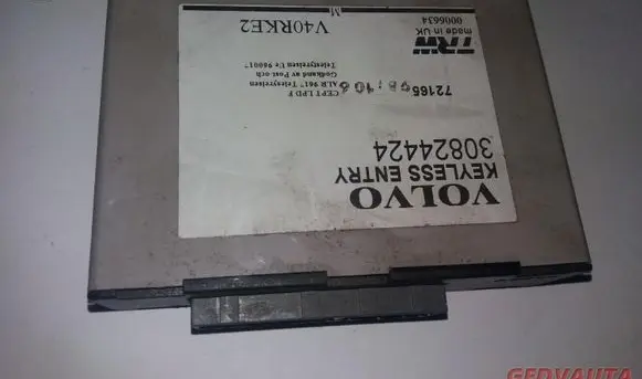 Volvo S40, V40 Other control units/modules 30824424