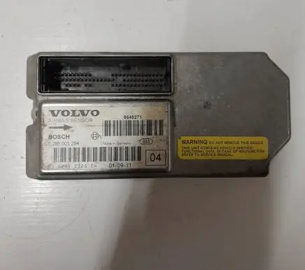 Volvo S80 Airbag control unit/module 8645271 010254032504 0285001254