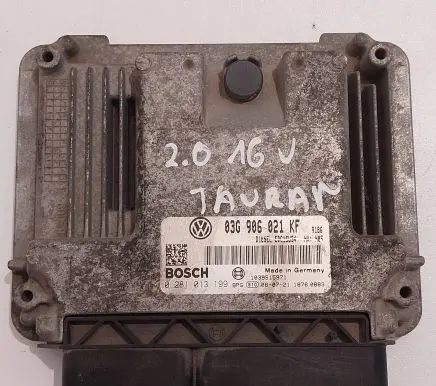 Volkswagen Touran I Engine control unit/module 03G906021KF 1039S15971 0281013199