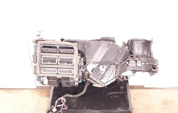 Interior heater climate box assembly