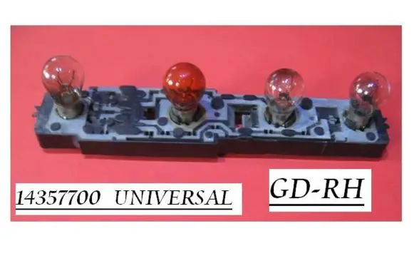 Opel Omega B2 Tail light bulb cover holder 14357700
