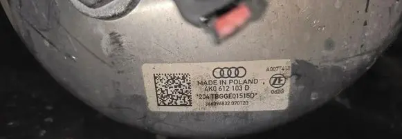 Audi A6 S6 C8 4K Brake booster brak
