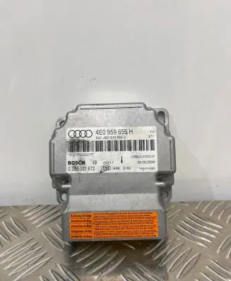 Audi A8 S8 D3 4E Airbag control unit/module 4E0959655H 4E0910655D 0285001672