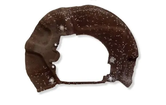 BMW 5 E60 E61 Front brake disc dust cover plate 