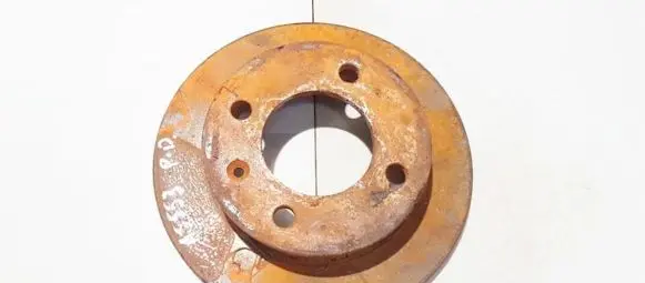 Ford Fiesta Front brake disc neventiliuojamas