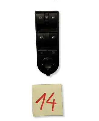Opel Astra H Electric window control switch 13228877